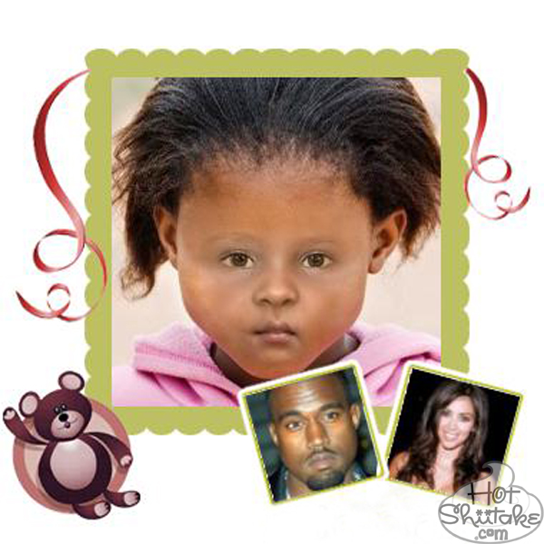 Kanye West Kim Kardashian Baby